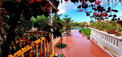 Κήπος έξω από το Terrasses vertes