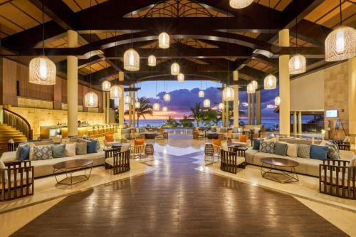 a rendering of the lobby of the resort w obiekcie InterContinental Mauritius Resort Balaclava Fort, an IHG Hotel w mieście Balaclava