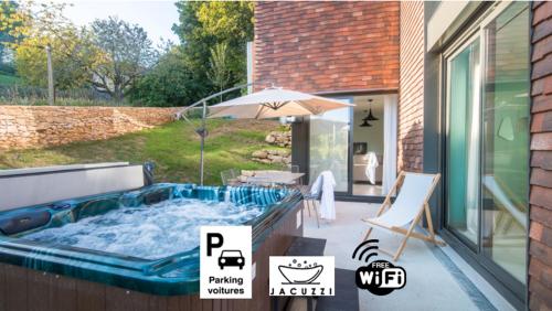 Villa Côté Ouest avec Jacuzzi Privatif