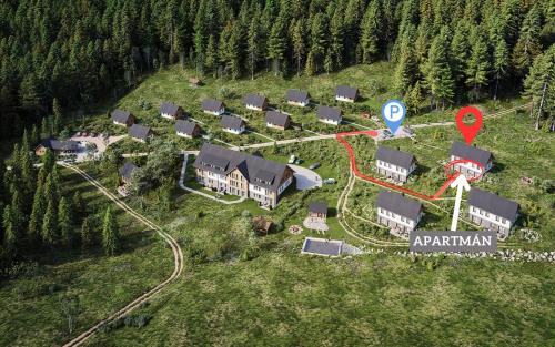 Příroda nedaleko apartmánu