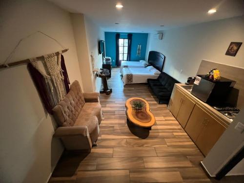 A seating area at Hotel Boutique Casa Mariano