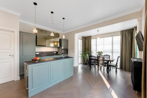 Dapur atau dapur kecil di Vilnius legends house APARTMENT I Best for families I Free parking