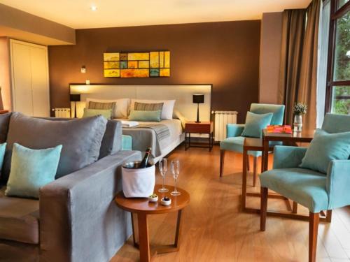 Гостиная зона в Boutique Hotel & Spa Bosque del Nahuel