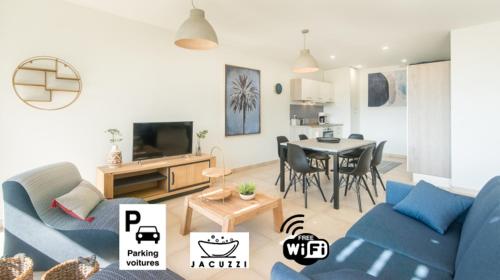 Le Lumineux avec Jacuzzi Privatif et parking privé