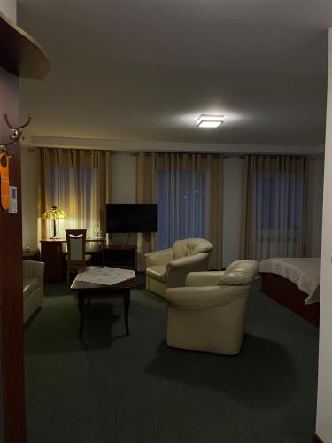 Posezení v ubytování Hotel August