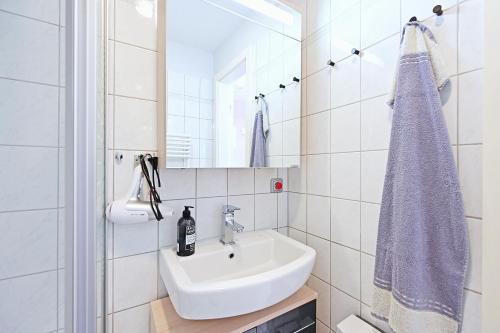 Koupelna v ubytování Watt&Hygge