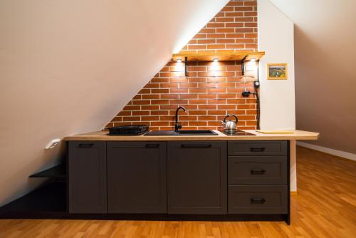 Dapur atau dapur kecil di Agroturystyka Leszczynowe Wzgórze