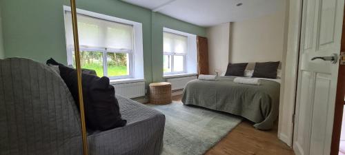Letto o letti in una camera di Snowdonia Mountain Lodge