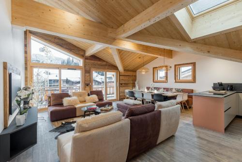 Appartement Marianne - LES GETS, en plein centre et au pied des pistes