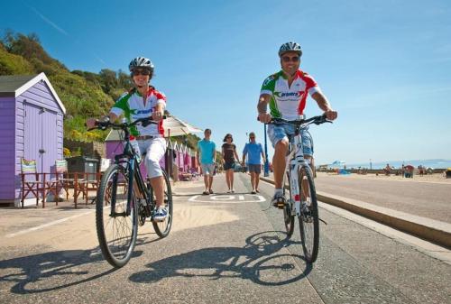 Cykling ved Superb Sandbanks Apartment near Beach and Bars with Free Parking eller i nærheden