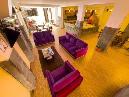 Posezení v ubytování Pisonay Hotel