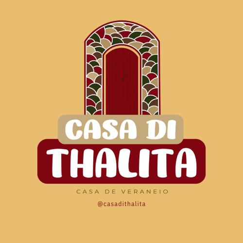 Et logo, certifikat, skilt eller en pris der bliver vist frem på Casa Di Thalita! No centro de Lençóis.