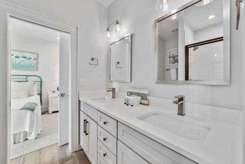 Vannituba majutusasutuses A Westside Paradise