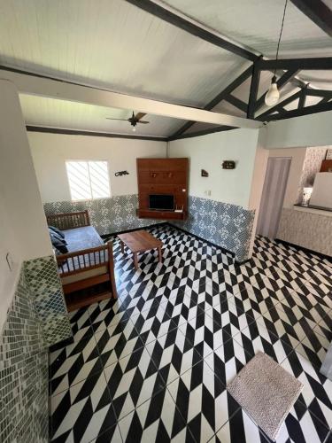 Ruang duduk di Hostel Madrid Bahia