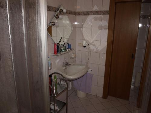 Koupelna v ubytování Haus Binder