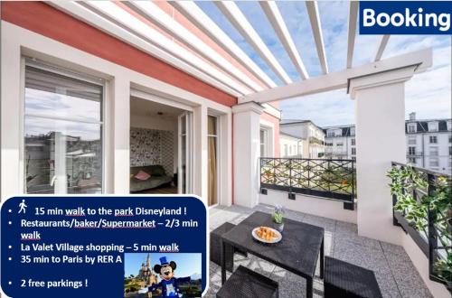 Disney at home 3 bed rooms- Confort 90m2 - best location