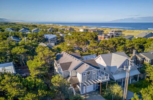 an aerial view of a residential neighborhood with houses at The Lodge MCA 196 - Meredith Lodging in Manzanita