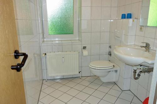 Vonios kambarys apgyvendinimo įstaigoje Padua 4A