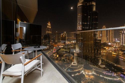 Fotografie z fotogalerie ubytování Deluxe 2BR with Full Burj Khalifa and Fountain View v Dubaji