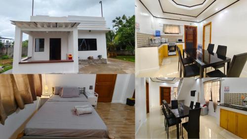 a collage of photos of a house at Ormoc Mountain View Retreat in Ormoc