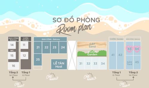 Планировка CHILL HOUSE by the beach