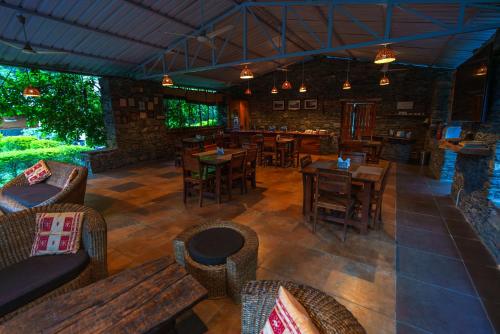 Zona de estar de Banyan By The Ganges
