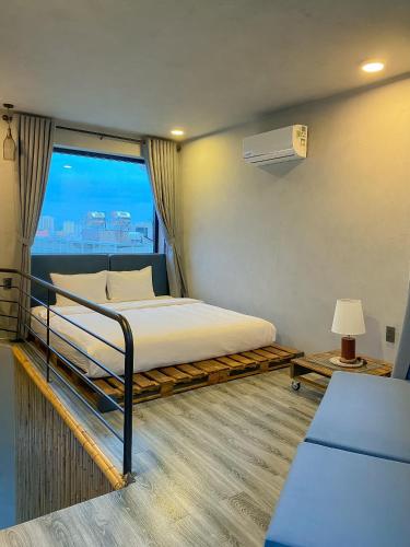 Postel nebo postele na pokoji v ubytování Babylon Mini Resort