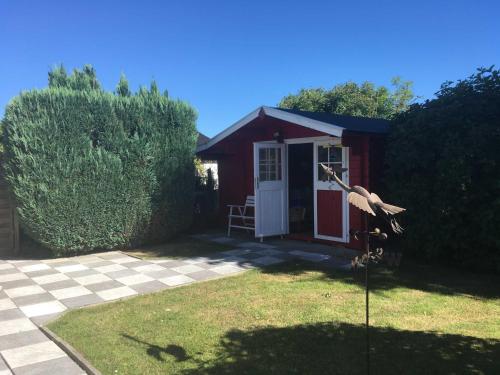 Zahrada ubytování Ferienhaus am Deich