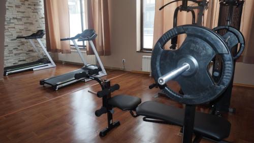 Fitness centrum a/nebo fitness zařízení v ubytování Terra complex -D6 - Balkan private apartment-Spa Sking Golf and Relax