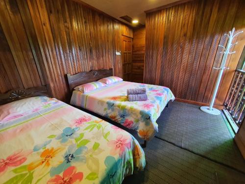 Villa Temilaにあるベッド