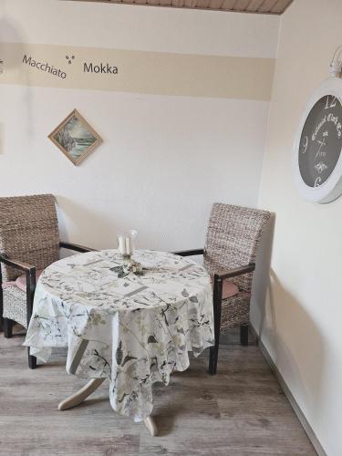 Posezení v ubytování Appartement Kanew