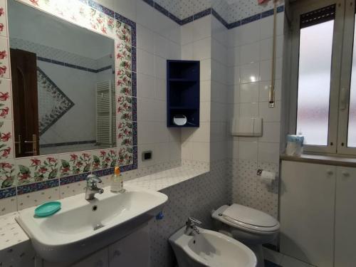 Phòng tắm tại "Gelsomino" Appartamento a Monteverde a Roma