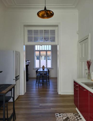 Kuchyň nebo kuchyňský kout v ubytování Brussels Bed & Blockchain Private rooms with shared bathroom