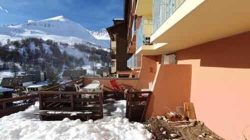 Studio rez-de-neige terrasse