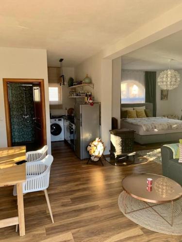 Χώρος καθιστικού στο Sokograd Loft
