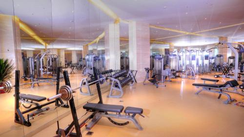 Γυμναστήριο ή/και όργανα γυμναστικής στο Intercontinental Jinan City Center by IHG
