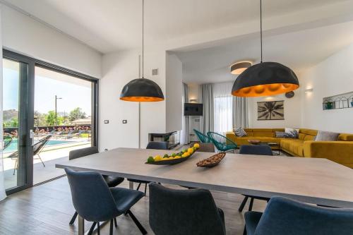 Χώρος καθιστικού στο Villa Zen, a real relaxing feeling in Pula