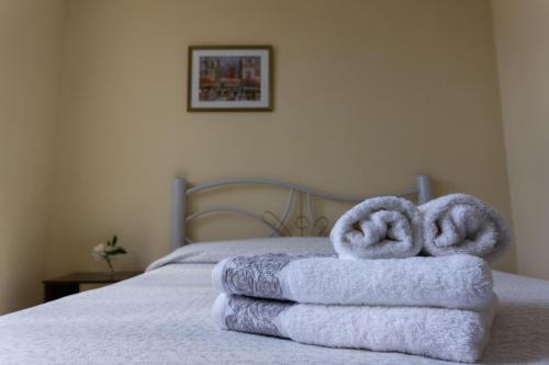 Postel nebo postele na pokoji v ubytování Mi casa es tu casa