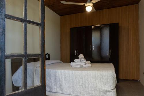 Postel nebo postele na pokoji v ubytování Mi casa es tu casa
