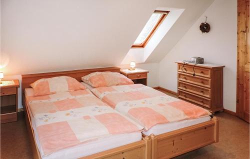 Postel nebo postele na pokoji v ubytování Liebevolles Ferienhaus