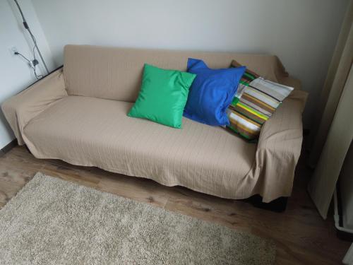 Postel nebo postele na pokoji v ubytování Apartment Gdańsk University