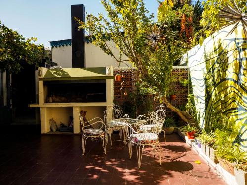 Μπαλκόνι ή βεράντα στο Antonieta Hostel