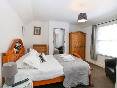 Ένα ή περισσότερα κρεβάτια σε δωμάτιο στο Birch House