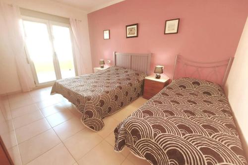Ένα ή περισσότερα κρεβάτια σε δωμάτιο στο Costa Blanca Private Pool Full Aircon Sleeps 12