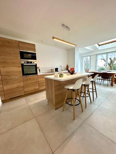 Gîte L'Estran à Equihen Plage équipée pour 6 personnes + 1 bébé