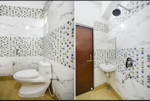Phòng tắm tại Hotel Deep Chinarpark,Near kolkata airport