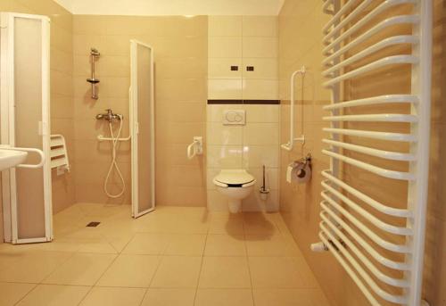 Koupelna v ubytování Hotelik Jankowski