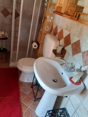 Posezení v ubytování La Stazion
