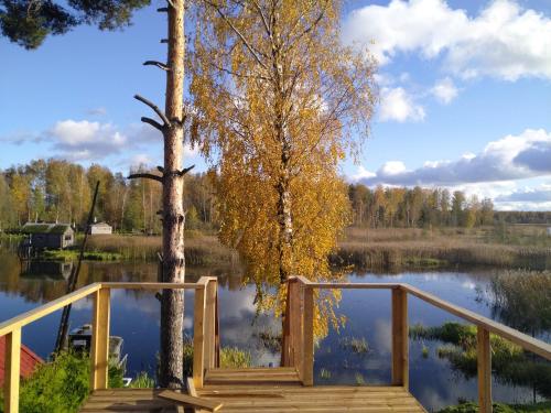 Loodusmaastik kämpingu lähedal