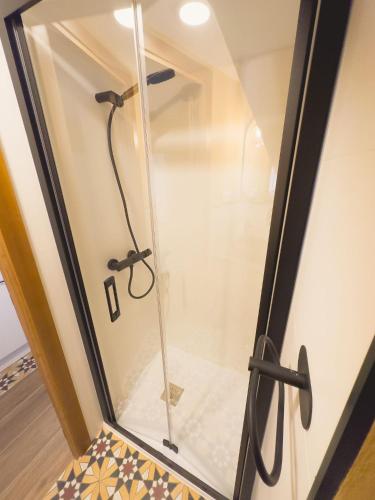 Koupelna v ubytování El Pequeño Refugio